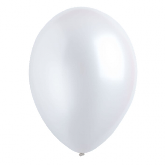 HBK Metalik Balon Beyaz